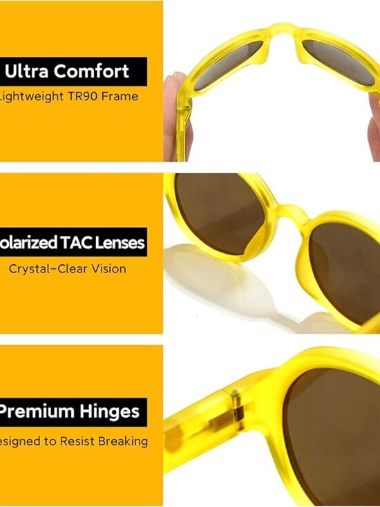 Beach Summer YellowSunglasses